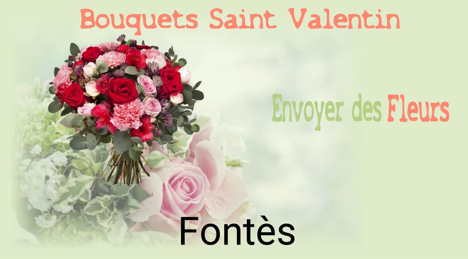 Roses de Saint-Valentin livrées à Fontès